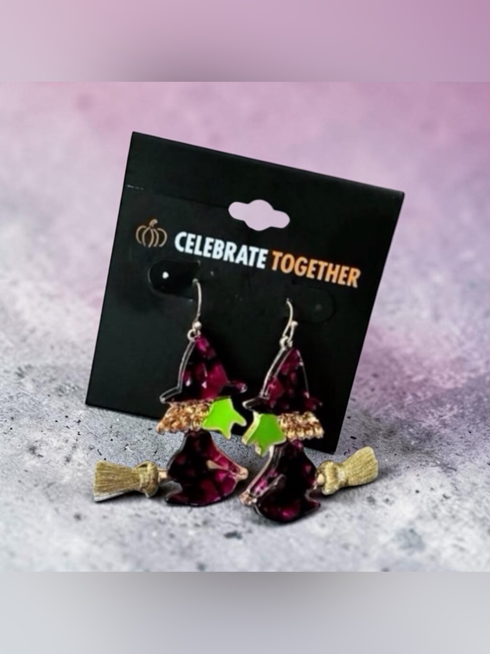Celebrate Together Witch Earrings